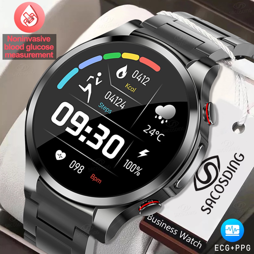 SACOSDING  ħ   ECG + PPG Ʈ ġ  ڵ   ǰ Smartwatch    ð
